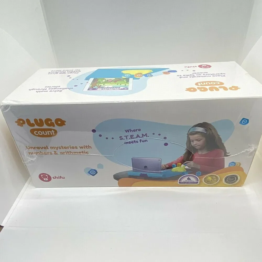 Plugo Count by PlayShifu - Math Games with Stories & Puzzles for 5-10 Years